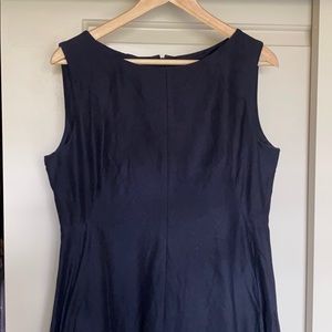 Blue dress with pockets